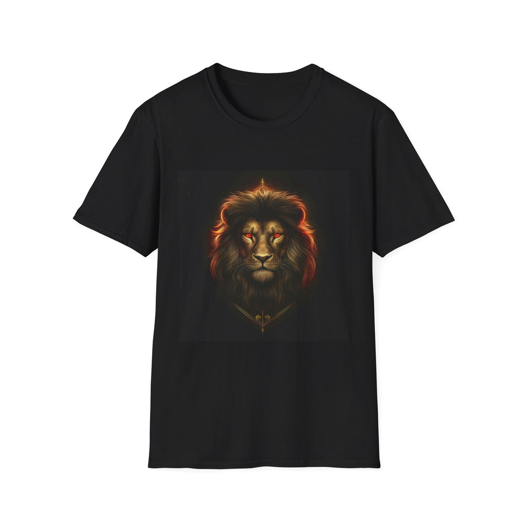 Lion Portrait T‑Shirt — Fiery Mane Graphic Tee