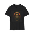 Lion Portrait T‑Shirt — Fiery Mane Graphic Tee