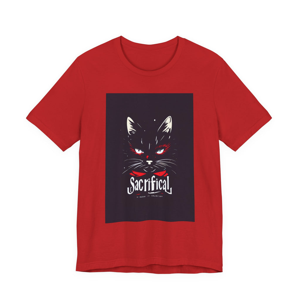 T-Shirt — Dark Cat 'Sacrificial' Graphic Tee
