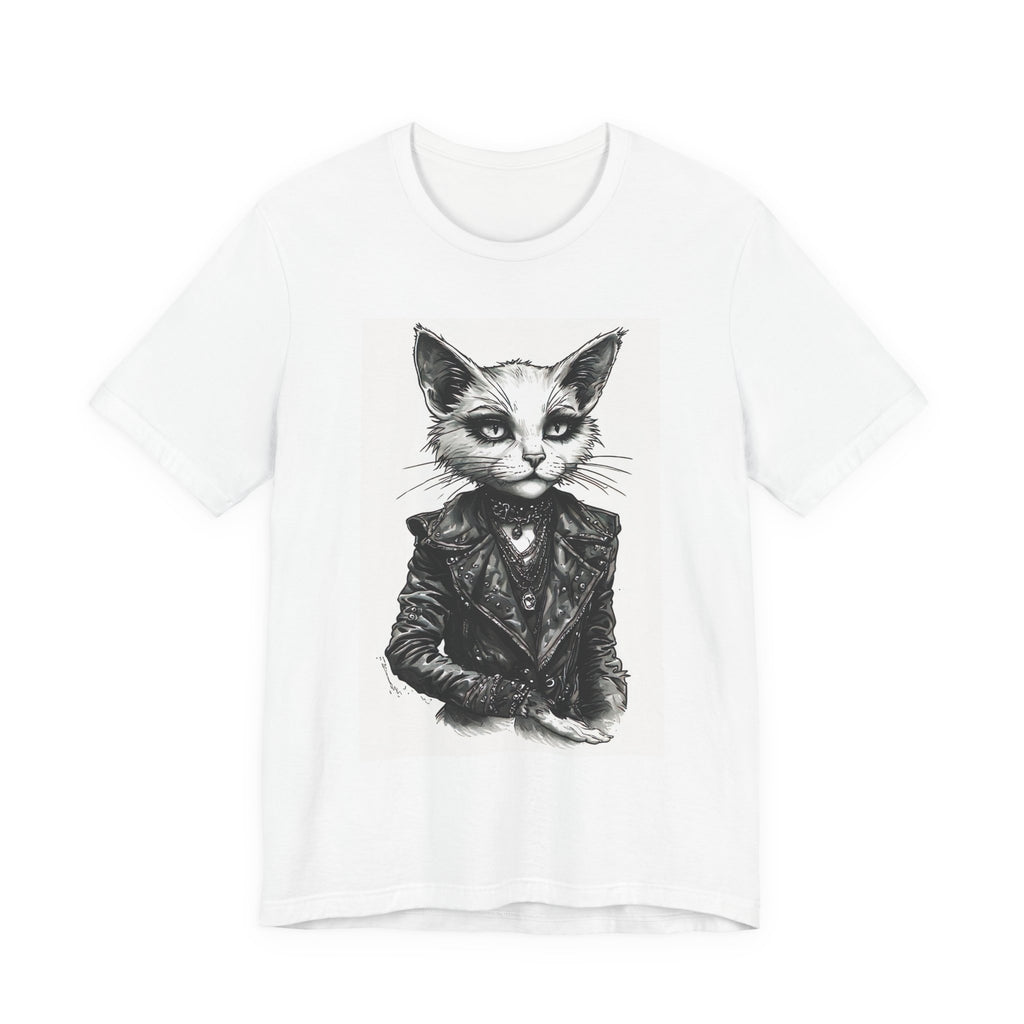 Vintage Victorian Cat Portrait T-Shirt